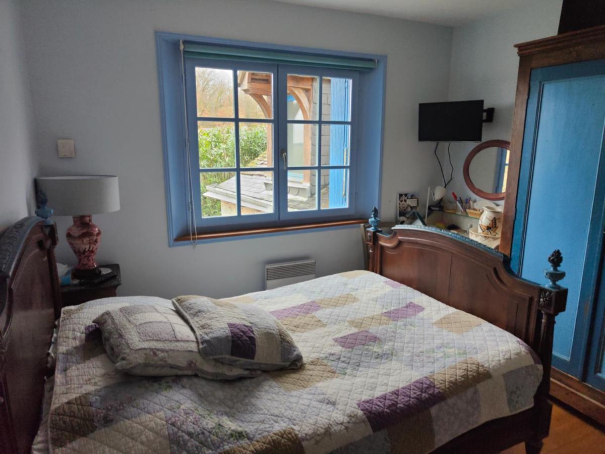 La Maison Bleue De Husseau Ancienne Ferme Semi-Troglodytique 18E Siecle Βίλα Montlouis-sur-Loire Εξωτερικό φωτογραφία