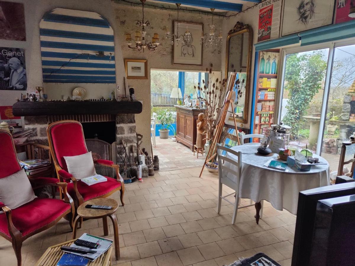 La Maison Bleue De Husseau Ancienne Ferme Semi-Troglodytique 18E Siecle Βίλα Montlouis-sur-Loire Εξωτερικό φωτογραφία