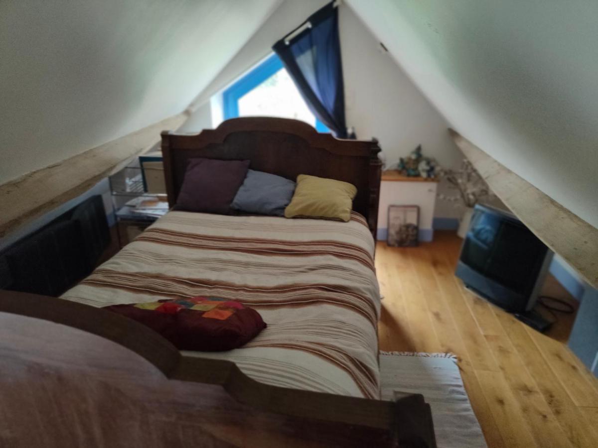 La Maison Bleue De Husseau Ancienne Ferme Semi-Troglodytique 18E Siecle Βίλα Montlouis-sur-Loire Εξωτερικό φωτογραφία